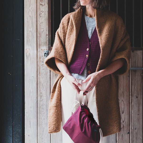 Waxed canvas Field Bag by Fringe Supply Co.