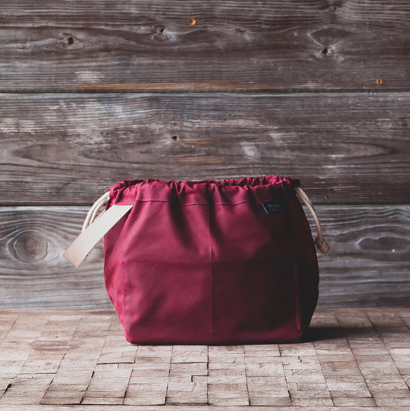Waxed canvas Field Bag by Fringe Supply Co.