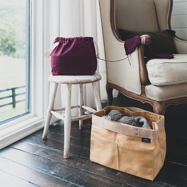 Waxed canvas Field Bag by Fringe Supply Co.