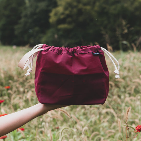 Waxed canvas Field Bag by Fringe Supply Co.