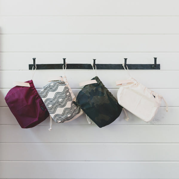 Waxed canvas Field Bag by Fringe Supply Co.