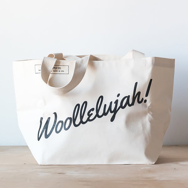 Woollelujah! tote bag