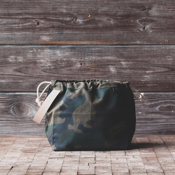 Waxed canvas Field Bag by Fringe Supply Co.