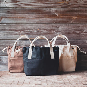 Linen Azuma Bento Bag (Small) - Shop Ogaraw Handbags & Totes - Pinkoi